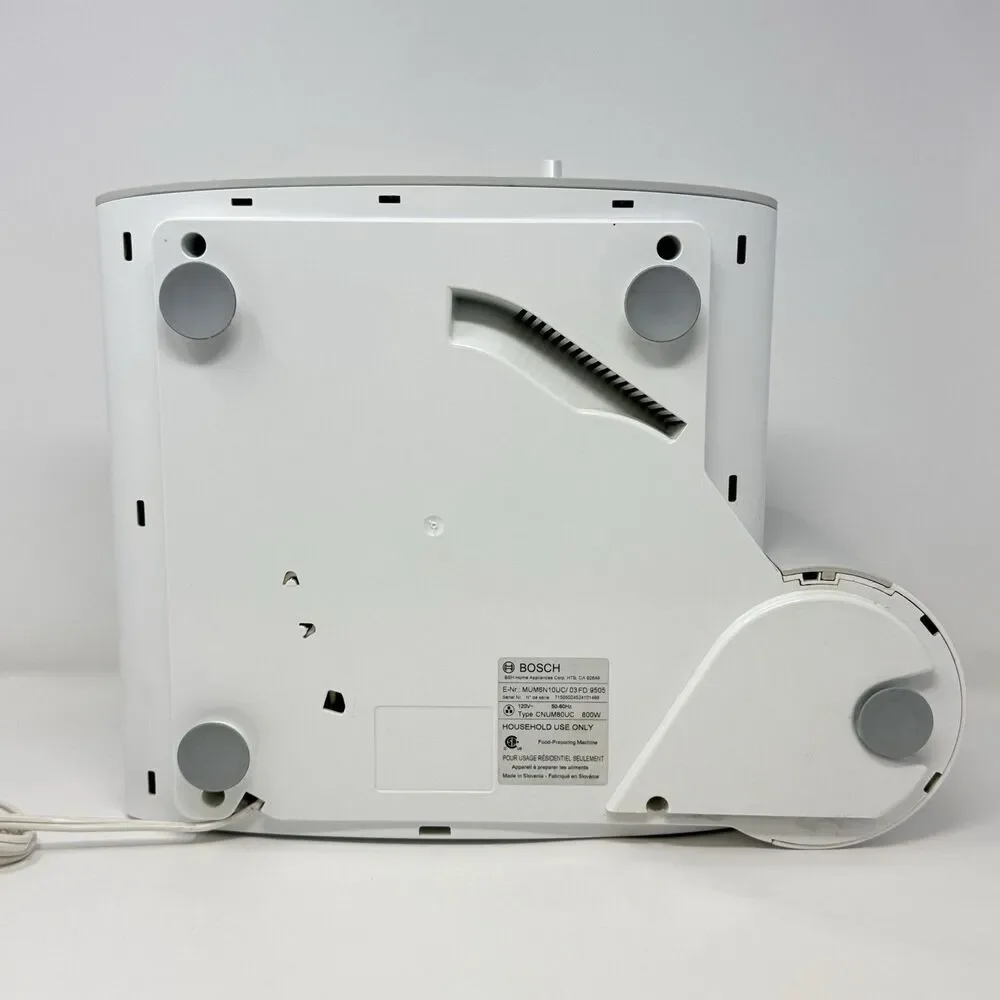 Bosch Universal Plus 800W 6.5 Qt Stand Mixer White Attachments Tested